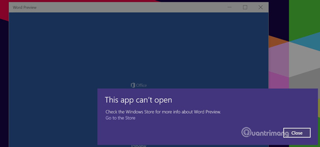 Windows 10 上修复“此应用无法打开”错误的说明的图片 1
